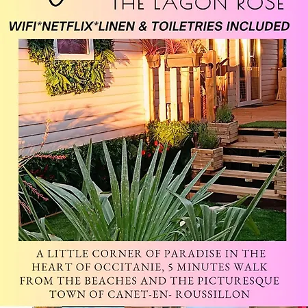 Le Lagon Rose Siblu Le Mar Estang Canet-en-roussillon, 2 Rooms, 2 Bathrooms, 2 Tv, Free Wifi, Sheets & Towels Included, At 5 Mn Walk Canet-en-Roussillon