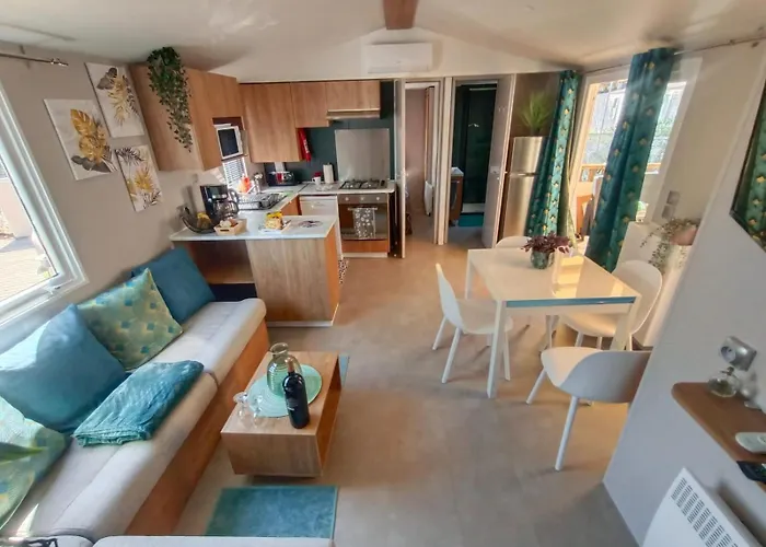 Le Lagon Rose Siblu Le Mar Estang Canet-en-roussillon, 2 Rooms, 2 Bathrooms, 2 Tv, Free Wifi, Sheets & Towels Included, At 5 Mn Walk *